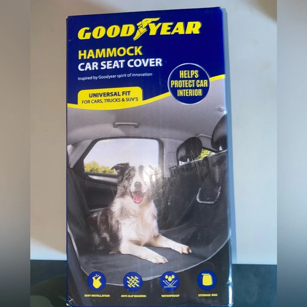 Pet hammock car seat cover